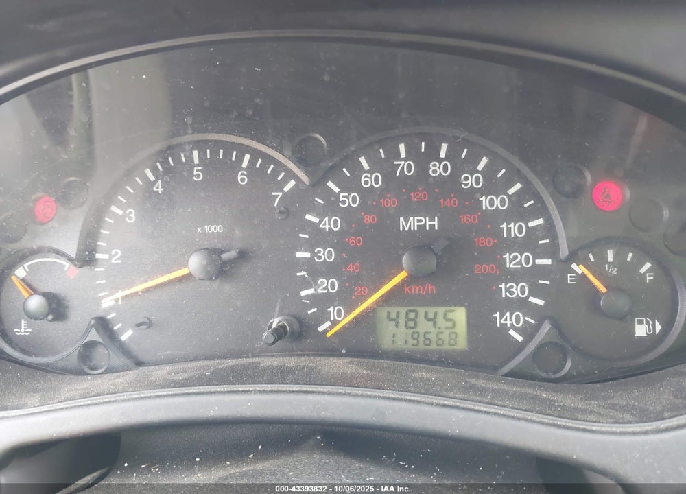 2002 FORD FOCUS ZTS VIN: 1FAFP38372W225785