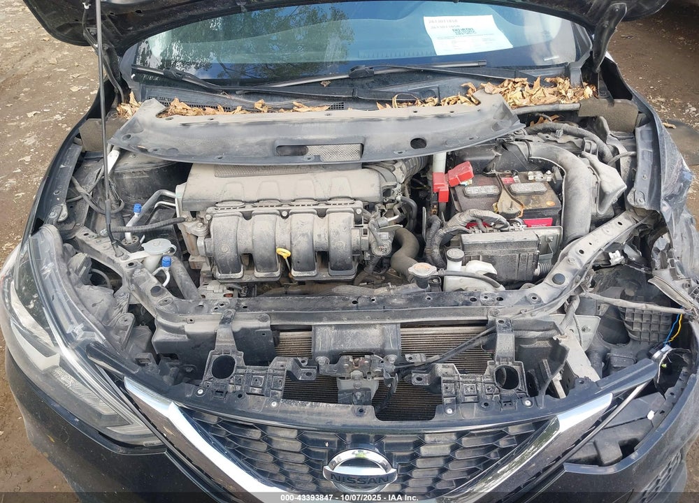 2017 NISSAN SENTRA S VIN: 3N1AB7AP7HY392627