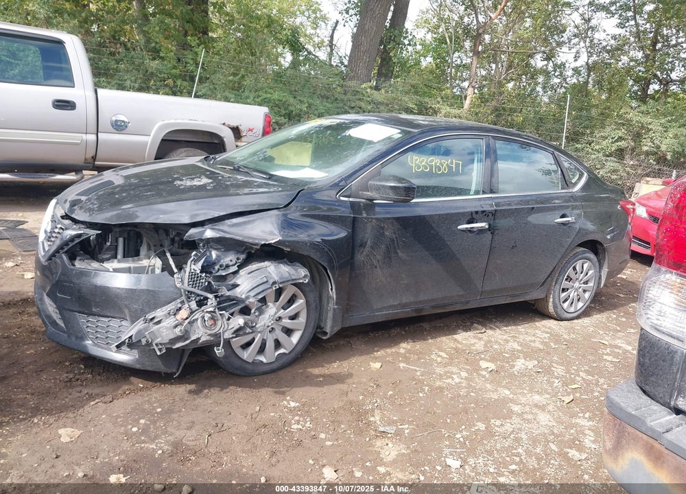 2017 NISSAN SENTRA S VIN: 3N1AB7AP7HY392627