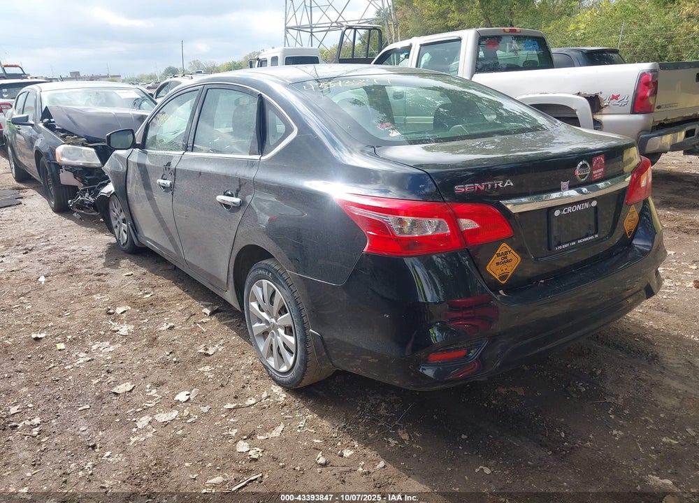 2017 NISSAN SENTRA S VIN: 3N1AB7AP7HY392627