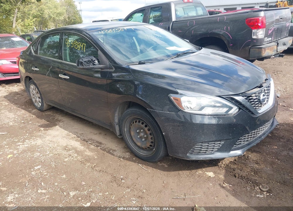 2017 NISSAN SENTRA S VIN: 3N1AB7AP7HY392627