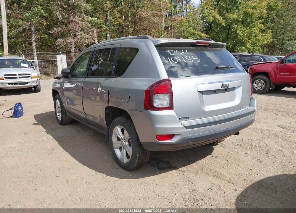 2016 JEEP COMPASS SPORT VIN: 1C4NJCBA1GD568822