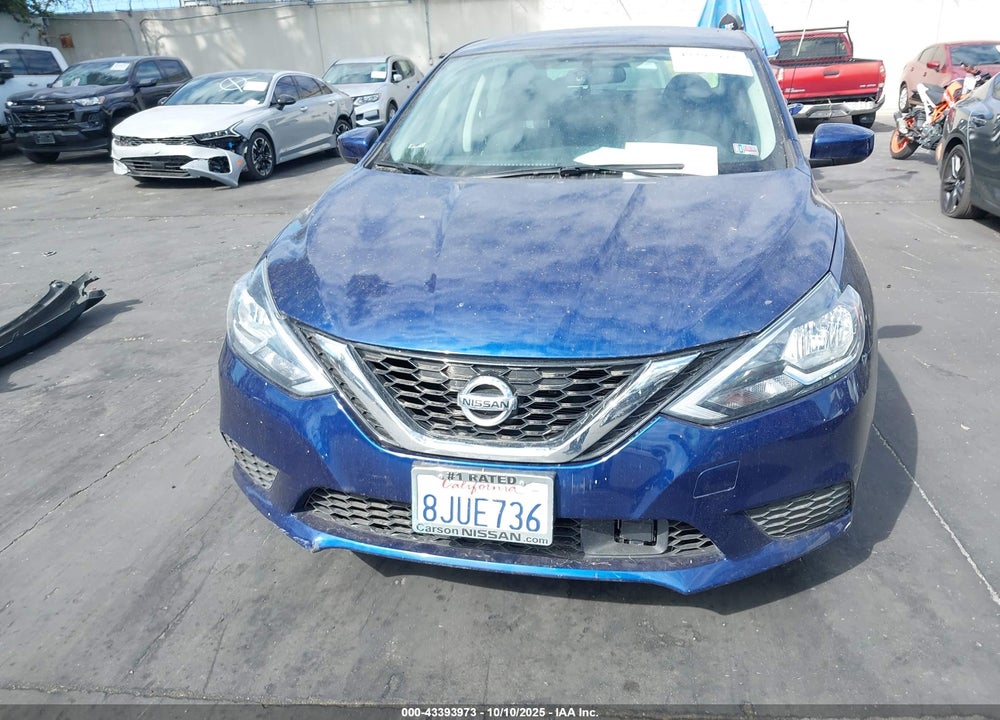 2019 NISSAN SENTRA VIN: 3N1AB7AP7KY330202