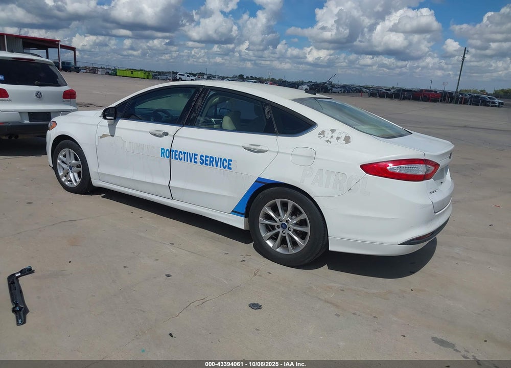 2015 FORD FUSION VIN: 1FA6P0HD6F5127236