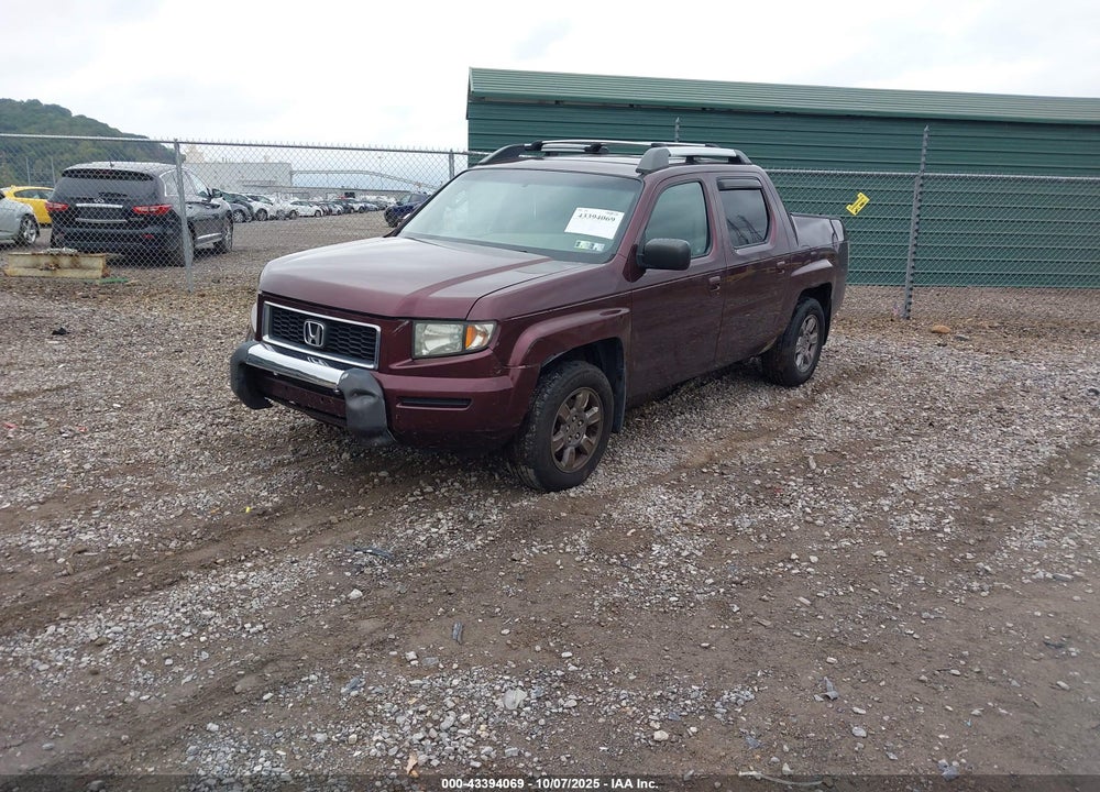 2008 HONDA RIDGELINE VIN: 2HJYK16338H520698