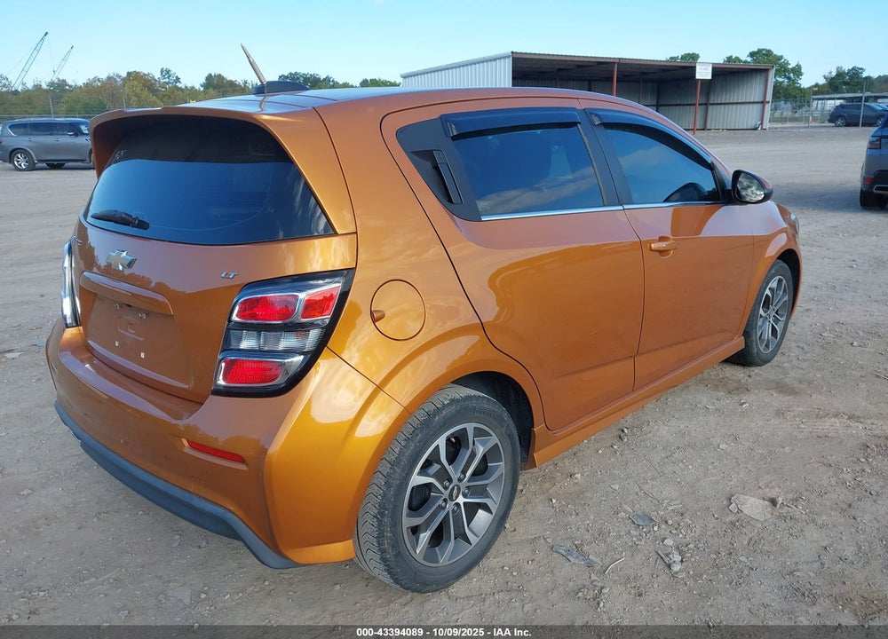 2017 CHEVROLET SONIC LT AUTO VIN: 1G1JD6SH7H4138338