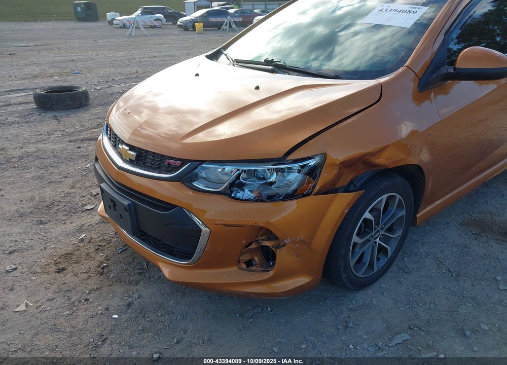 2017 CHEVROLET SONIC LT AUTO VIN: 1G1JD6SH7H4138338