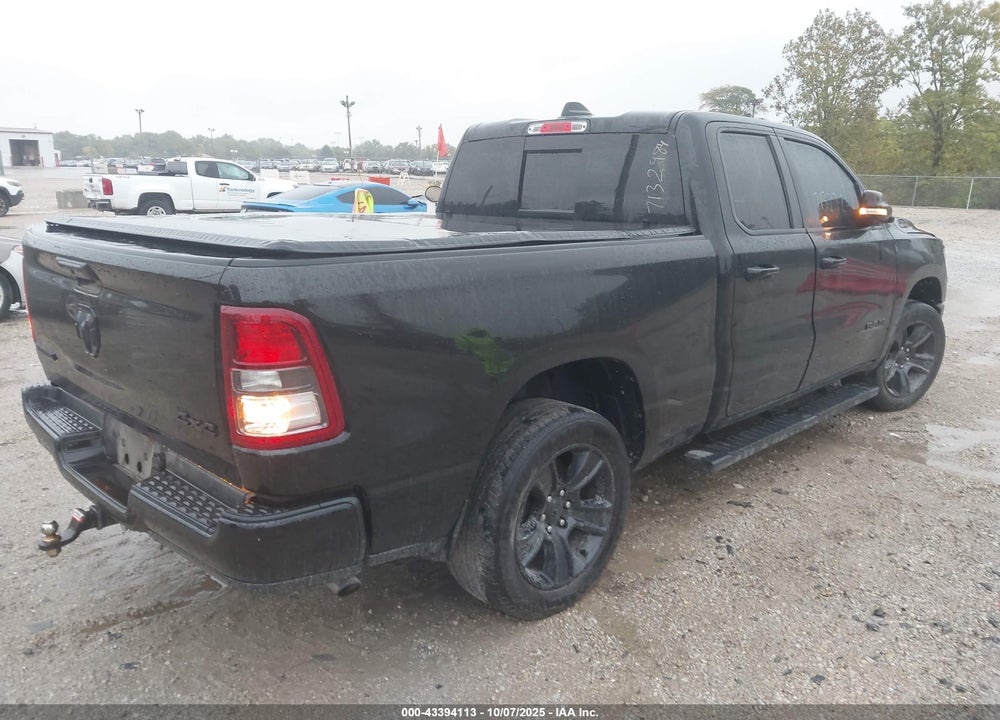 2021 RAM 1500 BIG HORN 4X4 6'4 BOX VIN: 1C6RRFBG2MN834670