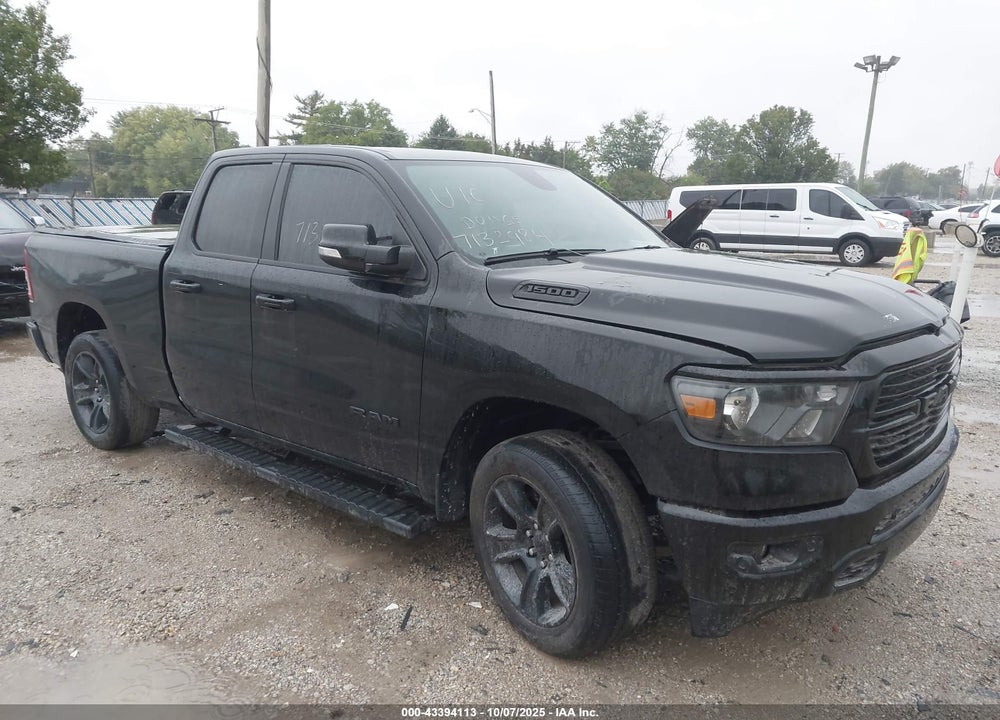 2021 RAM 1500 BIG HORN 4X4 6'4 BOX VIN: 1C6RRFBG2MN834670