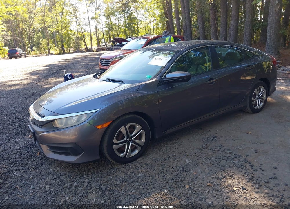 2016 HONDA CIVIC VIN: 19XFC2F52GE022325