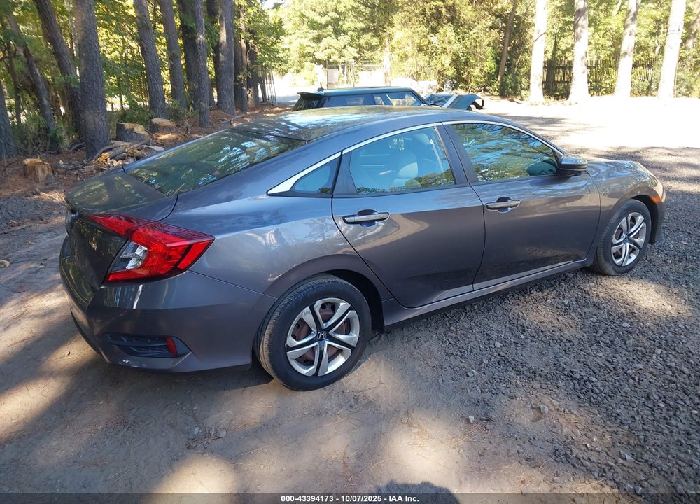 2016 HONDA CIVIC VIN: 19XFC2F52GE022325