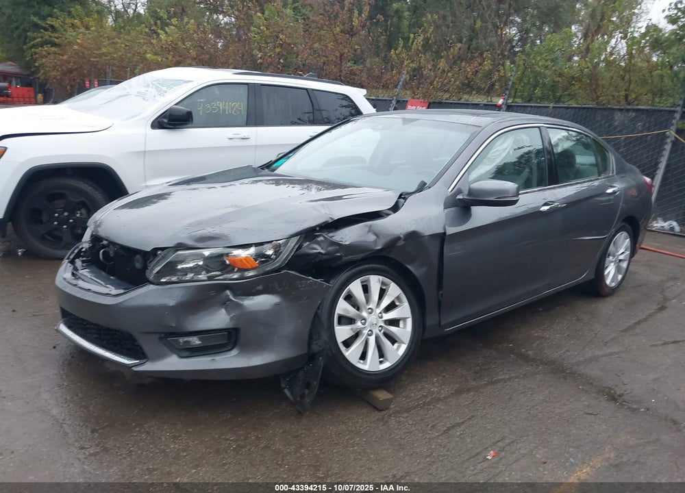 2014 HONDA ACCORD EX-L V-6 VIN: 1HGCR3F87EA001666