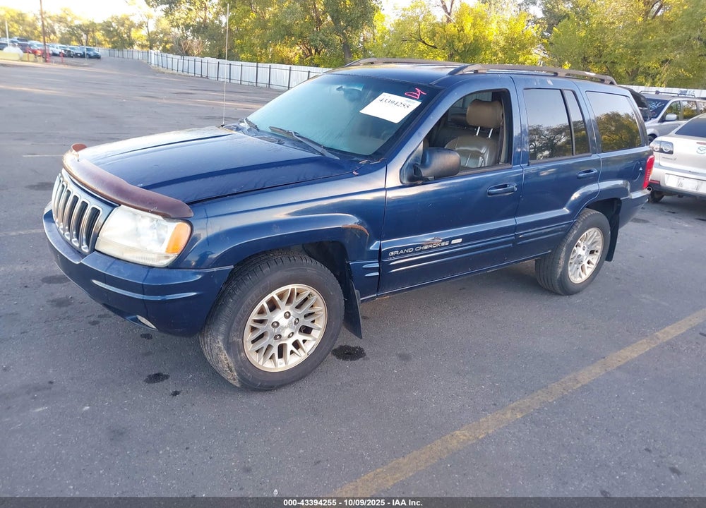 2002 JEEP GRAND CHEROKEE LIMITED VIN: 1J4GW58N02C115476