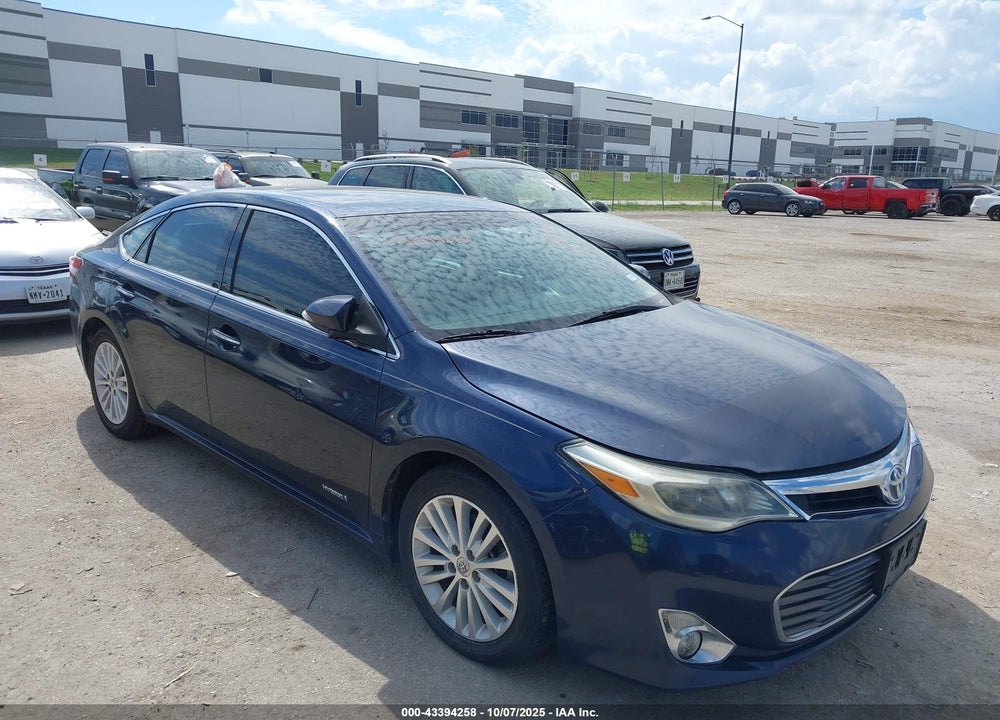 2014 TOYOTA AVALON HYBRID XLE TOURING VIN: 4T1BD1EB7EU034073