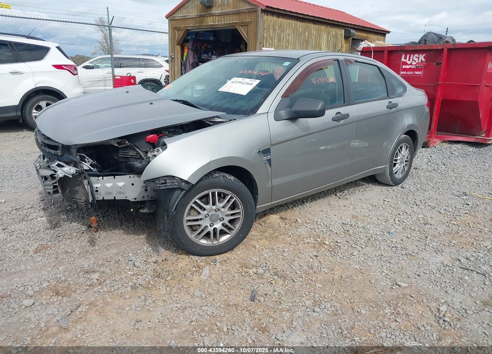 2008 FORD FOCUS VIN: 1FAHP35N48W223676