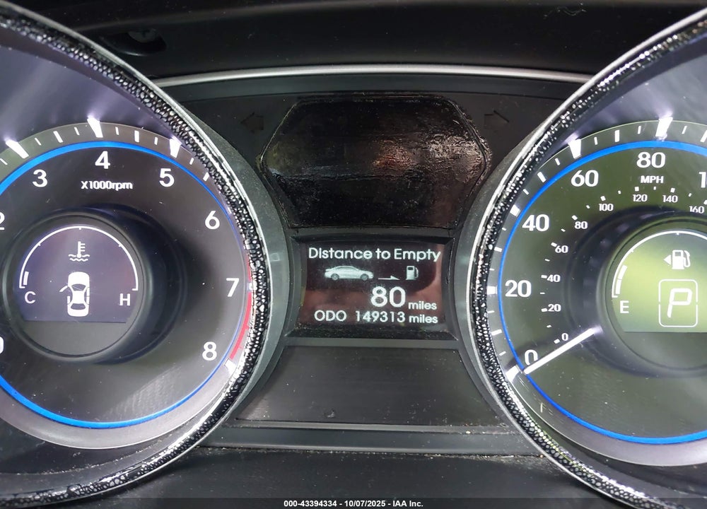 2014 HYUNDAI SONATA VIN: 5NPEB4AC2EH908332