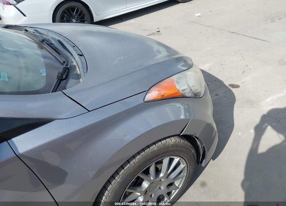 2012 HYUNDAI ELANTRA VIN: KMHDH4AE5CU276498