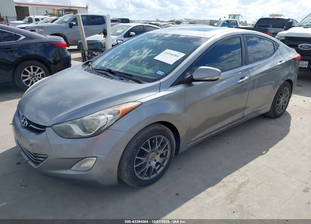 2012 HYUNDAI ELANTRA VIN: KMHDH4AE5CU276498