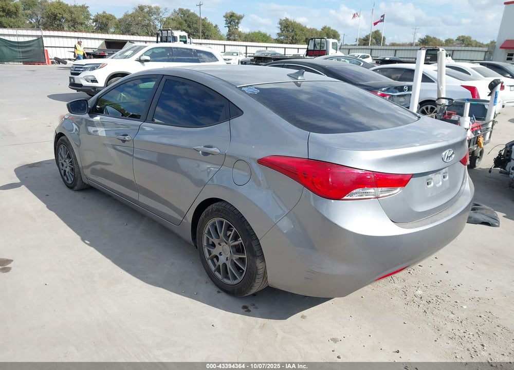 2012 HYUNDAI ELANTRA VIN: KMHDH4AE5CU276498