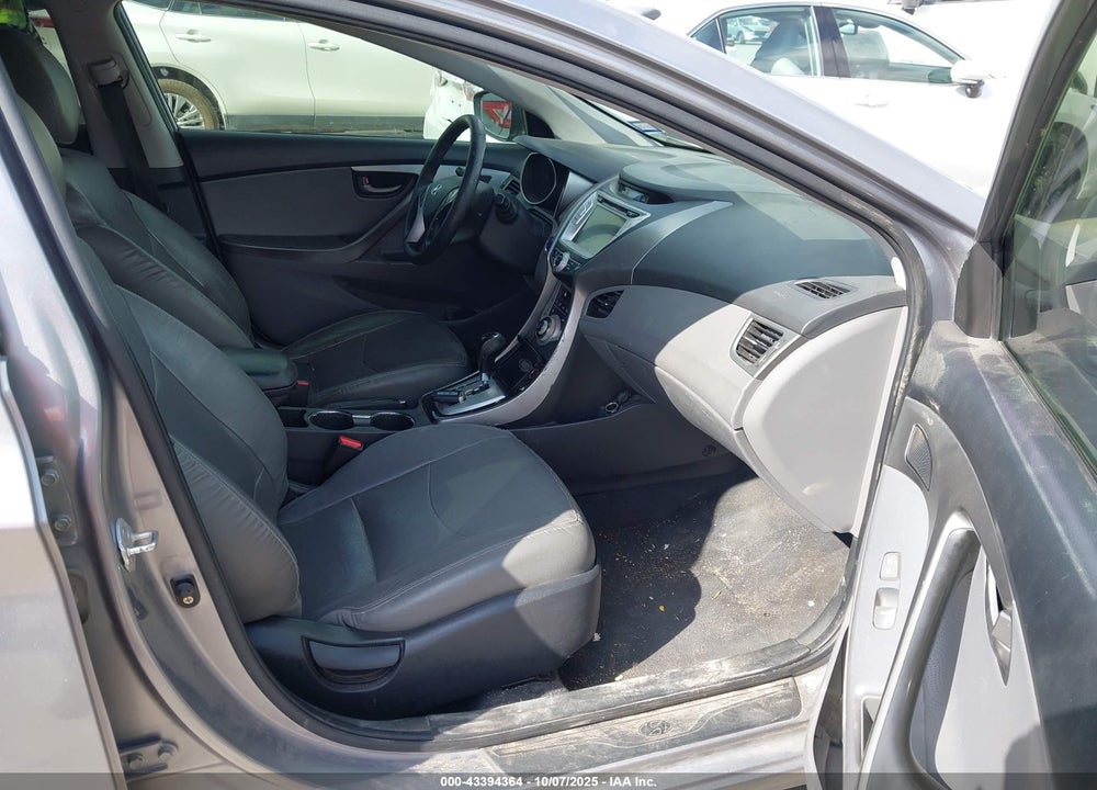 2012 HYUNDAI ELANTRA VIN: KMHDH4AE5CU276498