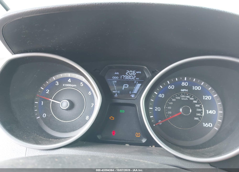 2012 HYUNDAI ELANTRA VIN: KMHDH4AE5CU276498
