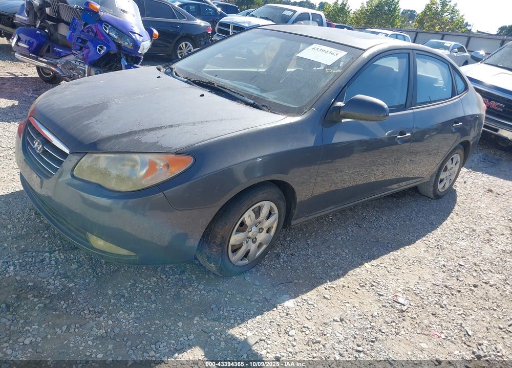 2007 HYUNDAI ELANTRA GLS/LIMITED/SE VIN: KMHDU46D57U202340