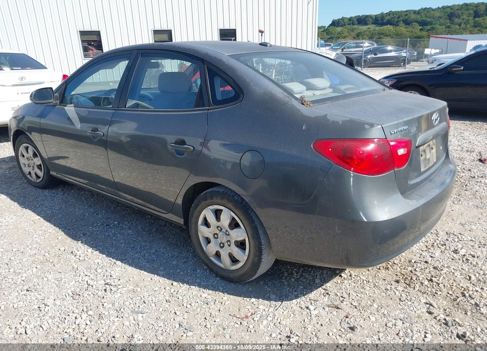 2007 HYUNDAI ELANTRA GLS/LIMITED/SE VIN: KMHDU46D57U202340