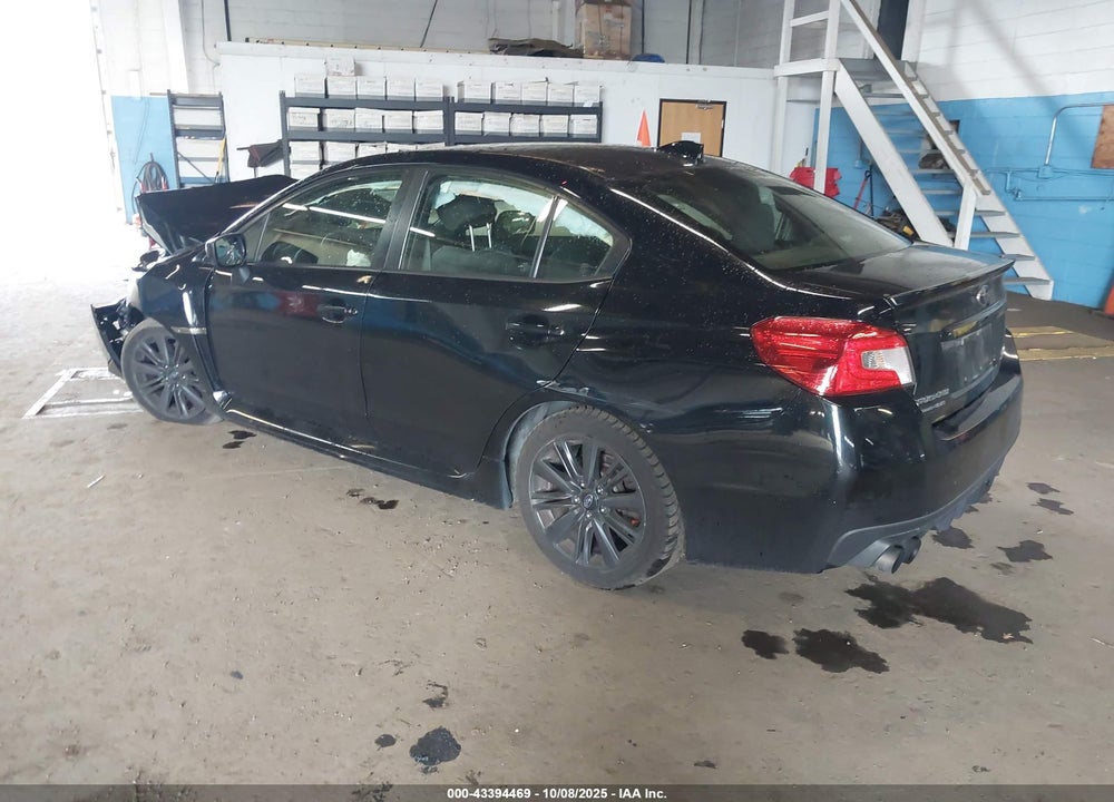 2017 SUBARU WRX VIN: JF1VA1B68H9808832