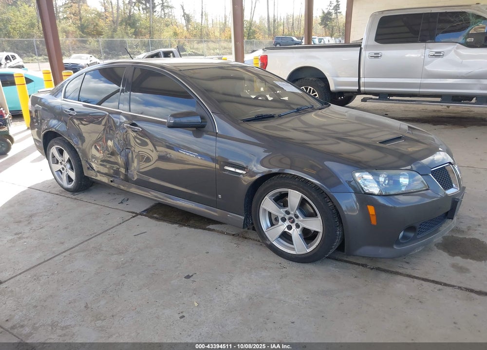 2008 PONTIAC G8 GT VIN: 6G2EC57Y98L988354