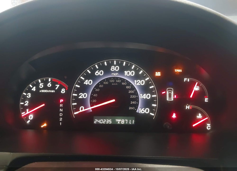 2008 HONDA ODYSSEY EX VIN: 5FNRL38408B069436