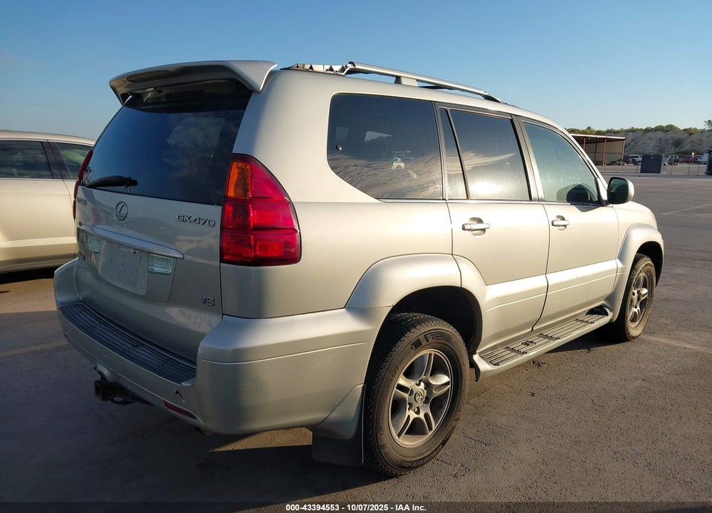 2004 LEXUS GX 470 VIN: JTJBT20X740024565