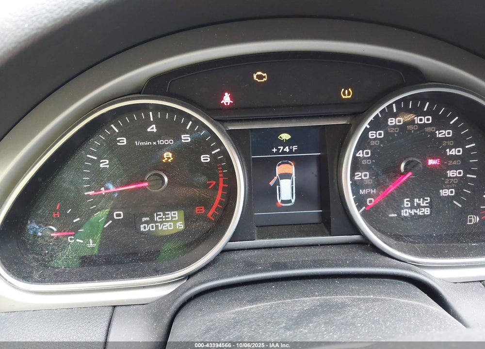 2014 AUDI Q7 VIN: WA1LGAFE9ED009842