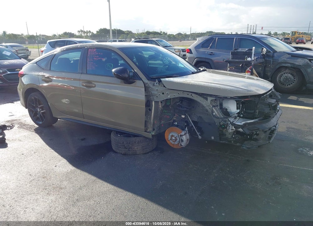 2025 HONDA CIVIC SPORT VIN: 19XFL2H89SE008096