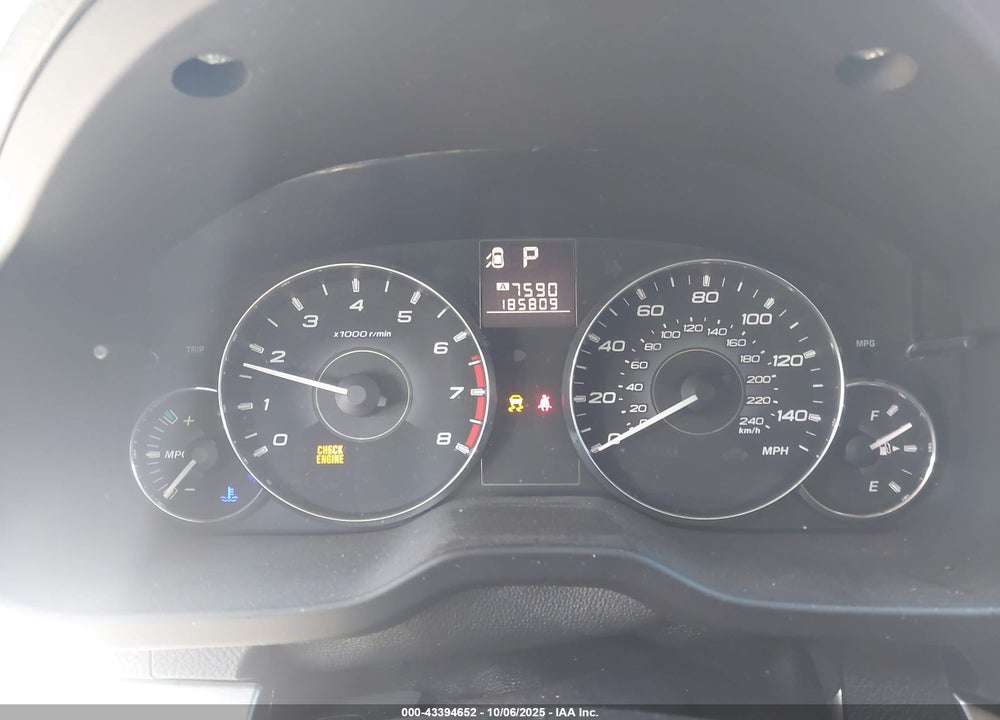 2012 SUBARU LEGACY VIN: 4S3BMBA67C3003069