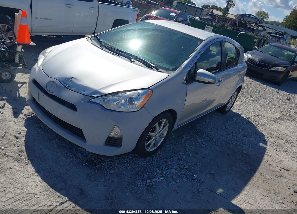 2012 TOYOTA PRIUS C VIN: JTDKDTB37C1519504