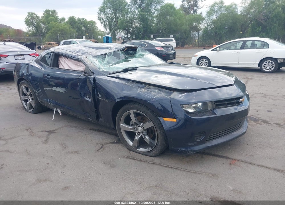 2015 CHEVROLET CAMARO 2LS VIN: 2G1FB1E30F9303378