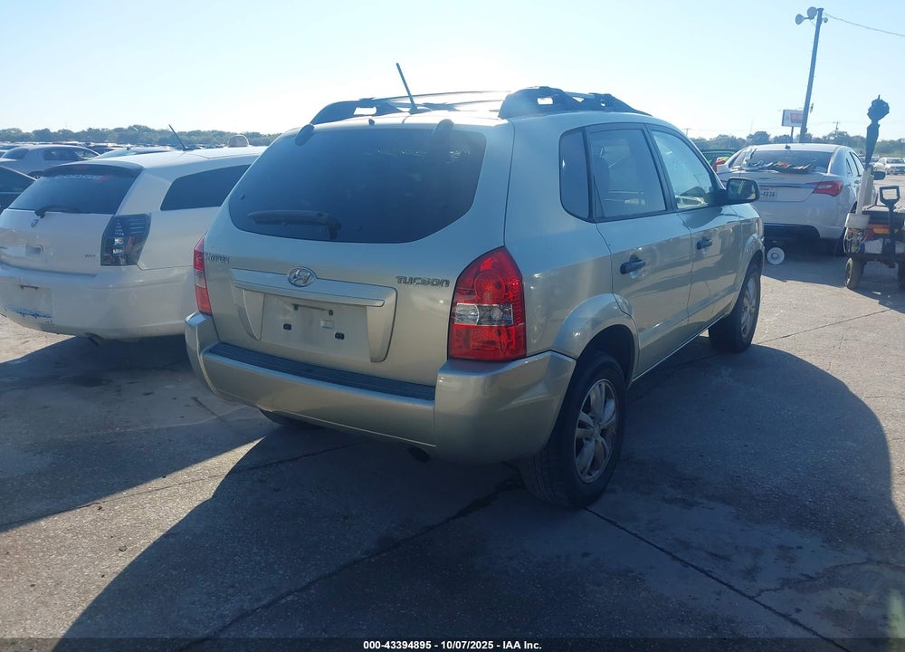 2009 HYUNDAI TUCSON VIN: KM8JM12B09U952091