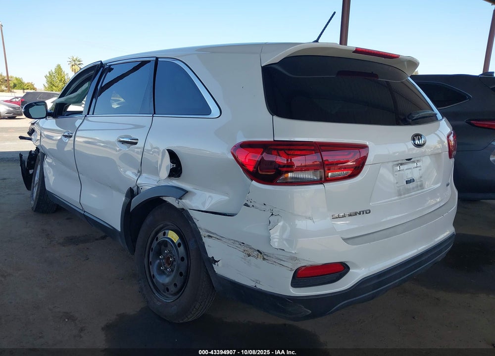 2020 KIA SORENTO 2.4L LX VIN: 5XYPG4A31LG634622