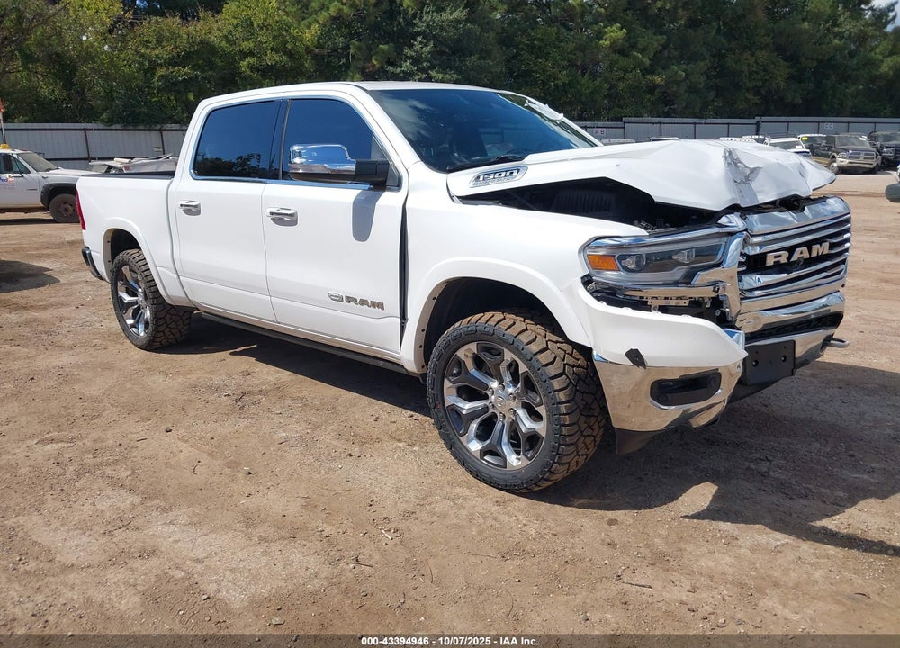 2019 RAM 1500 LONGHORN  4X4 5'7 BOX VIN: 1C6SRFKT6KN632846