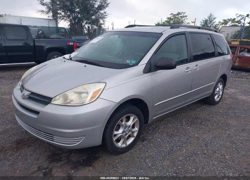 2005 TOYOTA SIENNA LE VIN: 5TDBA23C25S031133