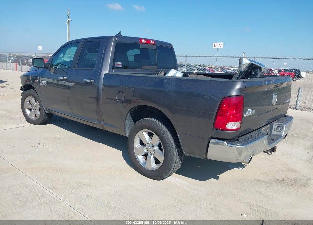 2018 RAM 1500 BIG HORN 4X4 6'4 BOX VIN: 1C6RR7GT8JS312232