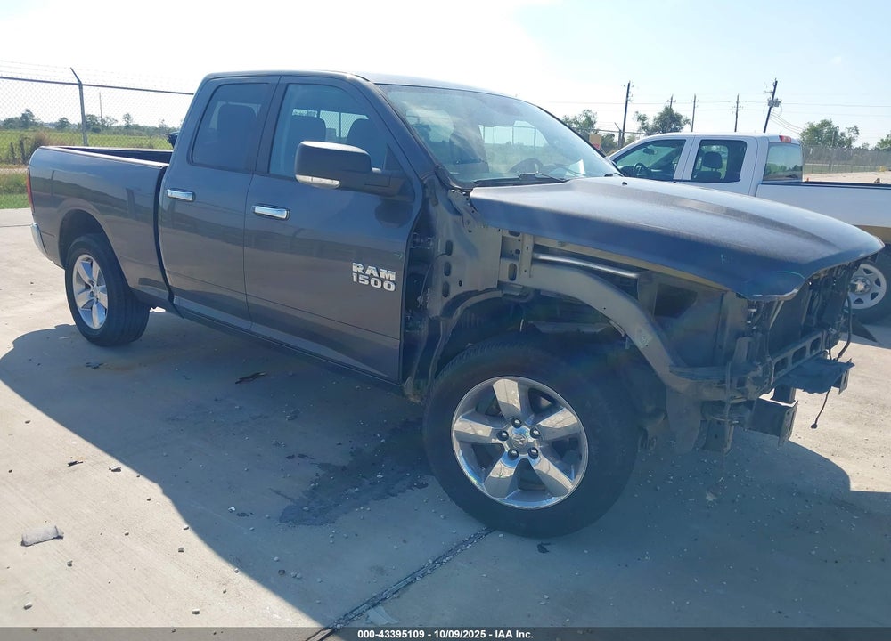 2018 RAM 1500 BIG HORN 4X4 6'4 BOX VIN: 1C6RR7GT8JS312232
