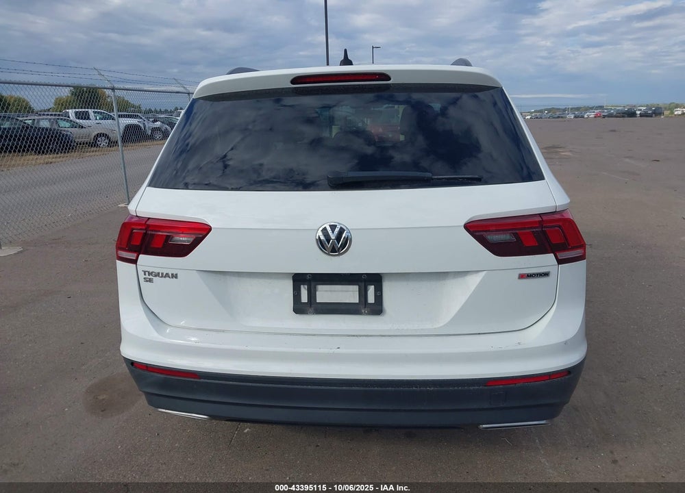 2019 VOLKSWAGEN TIGUAN 2.0T SE/2.0T SEL/2.0T SEL R-LINE/2.0T SEL R-LINE BLACK VIN: 3VV2B7AX3KM004357