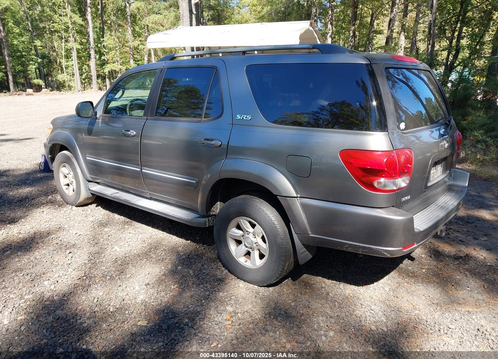 2005 TOYOTA SEQUOIA SR5 V8 VIN: 5TDBT44A25S245526