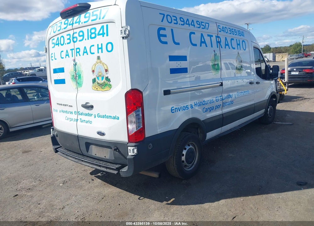 2020 FORD TRANSIT-250 VIN: 1FTBR1C87LKB65915
