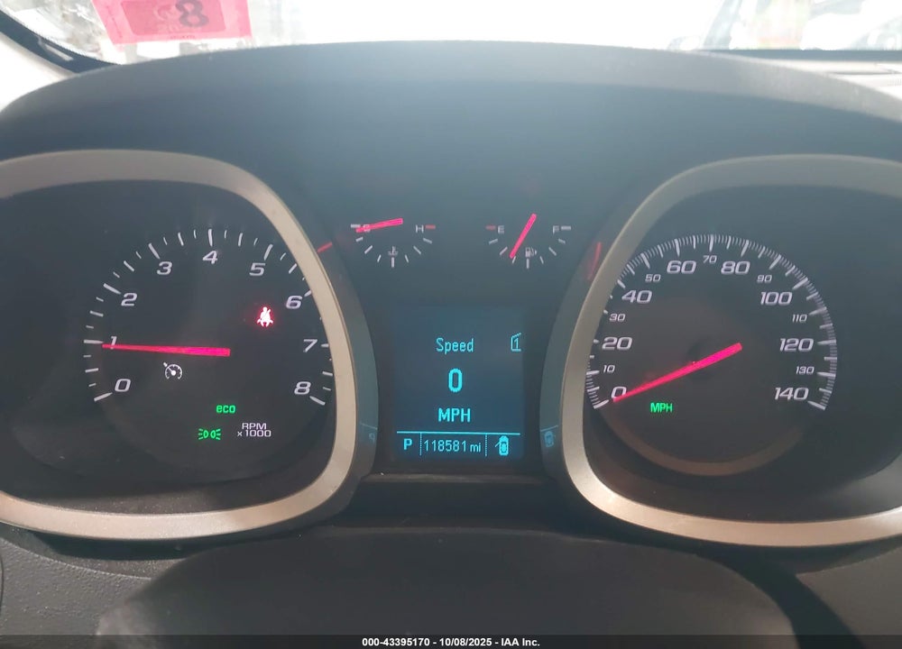 2012 CHEVROLET EQUINOX VIN: 2GNFLEEK9C6341165