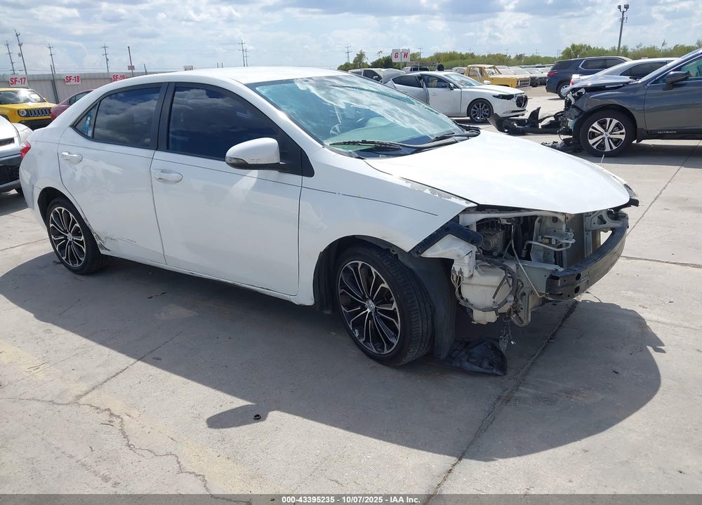 2016 TOYOTA COROLLA S PLUS VIN: 5YFBURHEXGP483899