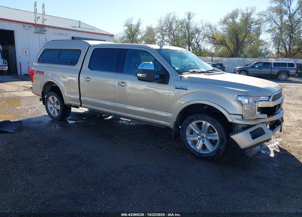 2018 FORD F-150 PLATINUM VIN: 1FTFW1E50JFC95327