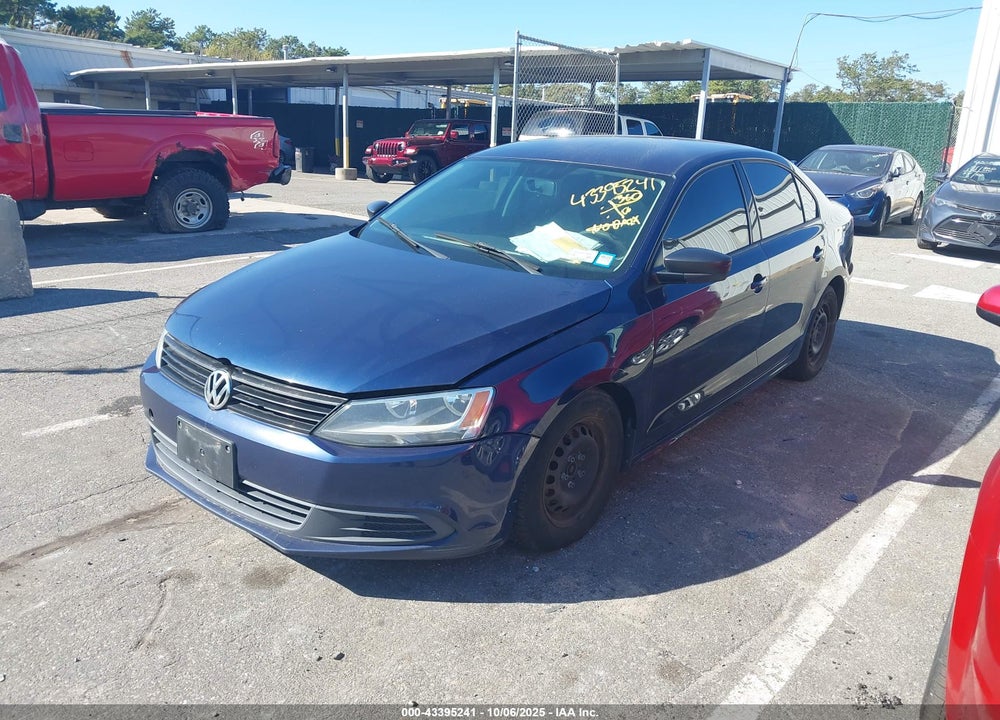 2013 VOLKSWAGEN JETTA 2.0L S VIN: 3VW2K7AJ9DM208204