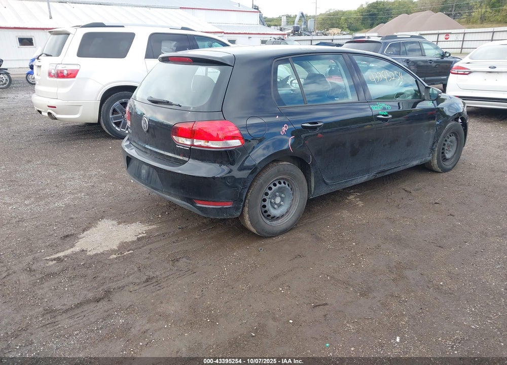 2013 VOLKSWAGEN GOLF 2.5L 4-DOOR VIN: WVWDB7AJ3DW139277
